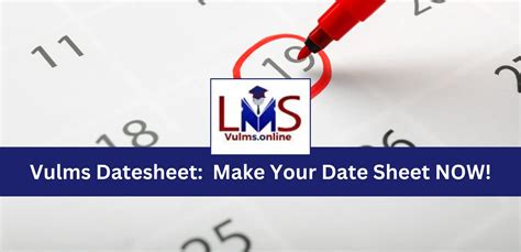 vulms verify|Make Your Date Sheet Now.